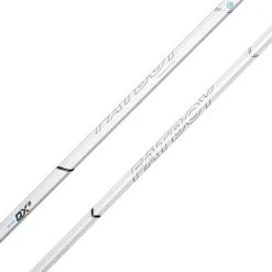 Warrior Fatboy Evo QX2 Carbon Lacrosse Shaft - White -Lacrosse Unlimited Shop 2013913 2