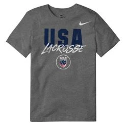 Lacrosse Unlimited Nike USA Youth Lacrosse Tee 2023
