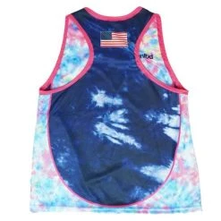 Tie Dye Smile Women's Lacrosse Pinnie 13 Tie Dye Smile Women's Lacrosse Pinnie -Lacrosse Unlimited Shop 2013940 navy tie dye back
