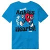 Lacrosse Unlimited Break Ankles Not Hearts Tee 2023 - Blue -Lacrosse Unlimited Shop 2014023 back