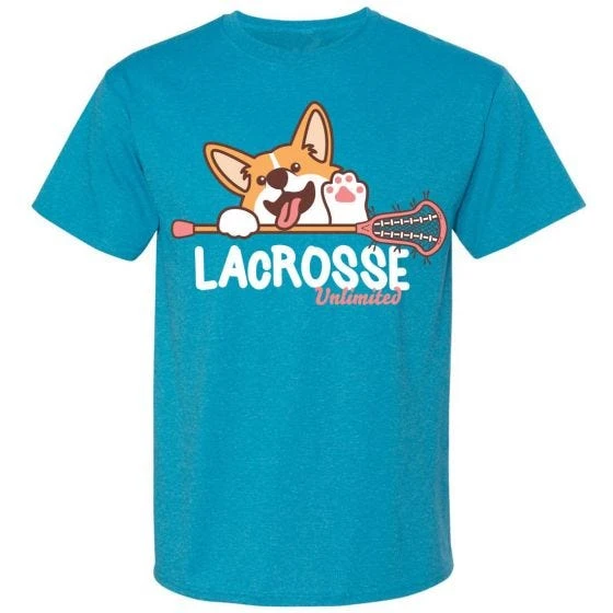 Lacrosse Unlimited Corgi Girls Lacrosse Tee 3 Lacrosse Unlimited Corgi Girls Lacrosse Tee