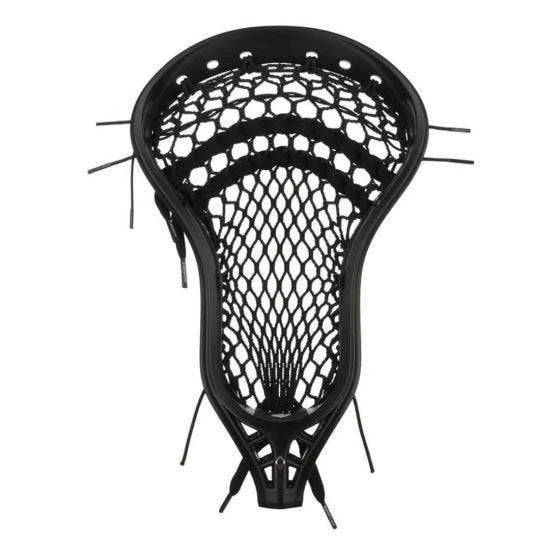 String King Mark 2V 5S Strung Lacrosse Head - Black 3 String King Mark 2V 5S Strung Lacrosse Head - Black