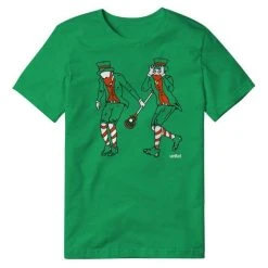 Lacrosse Unlimited Irish Griddy Green Lacrosse Tee