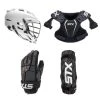 4-Piece Lacrosse Starter Set (No Stick - CS-R) -Lacrosse Unlimited Shop 4 piece set no stick cs r