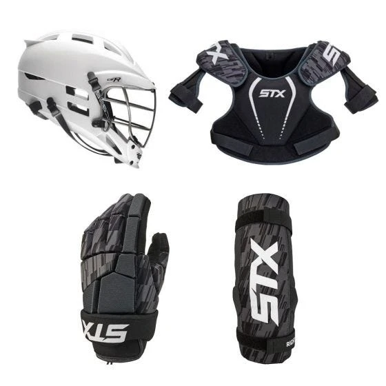 4-Piece Lacrosse Starter Set (No Stick - CS-R) 3 4-Piece Lacrosse Starter Set (No Stick - CS-R)