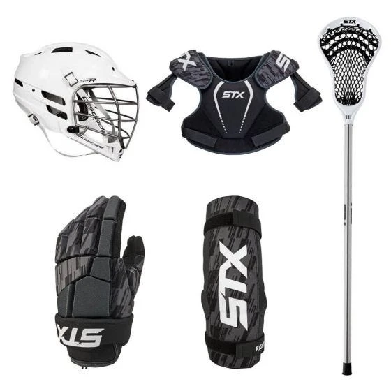 STX 5-Piece Lacrosse Starter Set (CPV-R Helmet) 3 STX 5-Piece Lacrosse Starter Set (CPV-R Helmet)