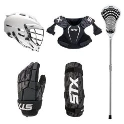 STX 5-Piece Lacrosse Starter Set (CS-R Helmet)
