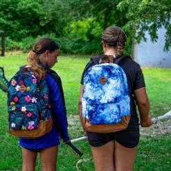 Lacrosse Unlimited Backpack - Blue Tie Dye -Lacrosse Unlimited Shop backpack