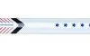 Warrior Burn XP USA Lacrosse Shaft - White -Lacrosse Unlimited Shop burn xp usa white product