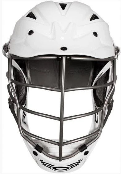 Cascade CPV-R Lacrosse Helmet (White Shell/Chrome Mask) 5 Cascade CPV-R Lacrosse Helmet (White Shell/Chrome Mask) - Image 3