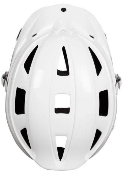 Cascade CPV-R Lacrosse Helmet (White Shell/Chrome Mask) 6 Cascade CPV-R Lacrosse Helmet (White Shell/Chrome Mask) - Image 4