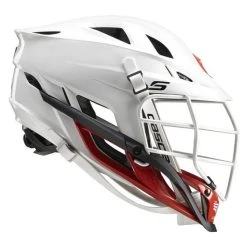 Cascade S Youth Lacrosse Helmet (White Shell/Chrome Mask) 16 Cascade S Youth Lacrosse Helmet (White Shell/Chrome Mask) -Lacrosse Unlimited Shop cascade s youth 1 1