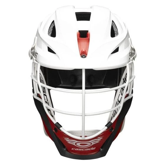 Cascade S Youth Lacrosse Helmet (White Shell/Chrome Mask) 7 Cascade S Youth Lacrosse Helmet (White Shell/Chrome Mask) - Image 5