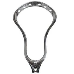 Warrior Evo QX2-O Chrome Dyed Unstrung Lacrosse Head -Lacrosse Unlimited Shop chrome evoqx2 o silver 1