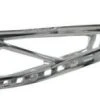 Warrior Evo QX2-O Chrome Dyed Unstrung Lacrosse Head -Lacrosse Unlimited Shop chrome evoqx2 o silver main