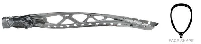 STX Eclipse 2 Chrome Dyed Unstrung Lacrosse Head 3 STX Eclipse 2 Chrome Dyed Unstrung Lacrosse Head