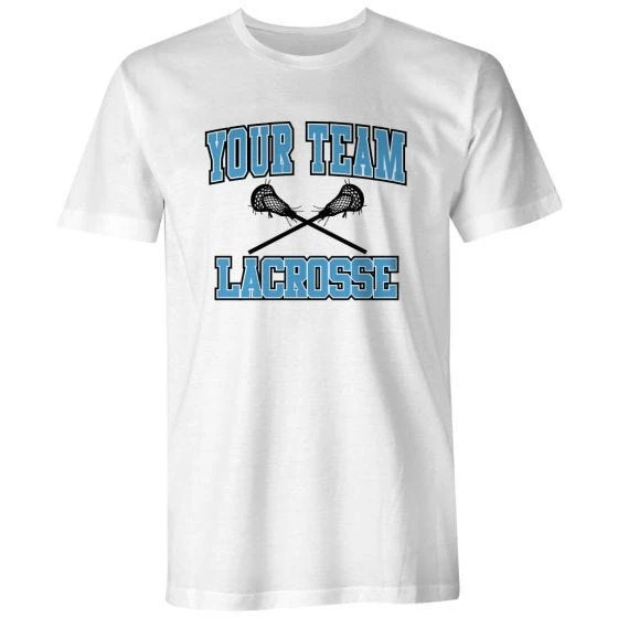 Lacrosse Unlimited Custom Crossed Sticks Lacrosse Tee 3 Lacrosse Unlimited Custom Crossed Sticks Lacrosse Tee