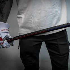 Warrior Evo QX2 Black USA Stars Lacrosse Shaft - Attack -Lacrosse Unlimited Shop evo qx2 usa 3