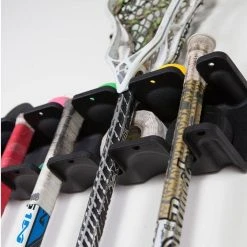 Evolution Performance Sports Evolution Multi-Sport Stick Rack & Organizer 11 Evolution Performance Sports Evolution Multi-Sport Stick Rack & Organizer -Lacrosse Unlimited Shop evolution lacrosse wall rack 3