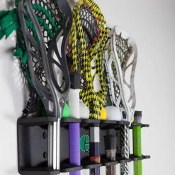 Evolution Performance Sports Evolution Multi-Sport Stick Rack & Organizer 13 Evolution Performance Sports Evolution Multi-Sport Stick Rack & Organizer -Lacrosse Unlimited Shop evolution lacrosse wall rack 7