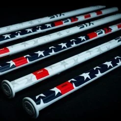 STX Fiber X USA Stripes Lacrosse Shaft - Attack -Lacrosse Unlimited Shop fiber x 3