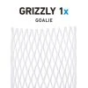 Stringking Grizzly 1X Goalie Mesh - White