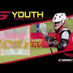 Cascade S Youth Lacrosse Helmet (White Shell/Chrome Mask) 17 Cascade S Youth Lacrosse Helmet (White Shell/Chrome Mask) -Lacrosse Unlimited Shop hqdefault 77