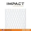 ECD Lacrosse Impact 12D Goalie Mesh - Semi-Hard -Lacrosse Unlimited Shop impact 12d white sh 1