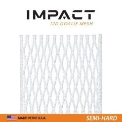 ECD Lacrosse Impact 12D Goalie Mesh - Semi-Hard
