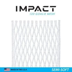 ECD Lacrosse Impact 12D Goalie Mesh - Semi-Soft