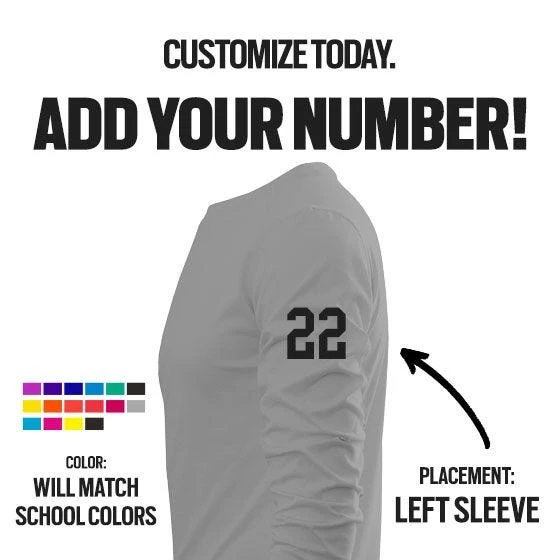 Under Armour Notre Dame Lacrosse Long Sleeve Tee - Adult 4 Under Armour Notre Dame Lacrosse Long Sleeve Tee - Adult - Image 2