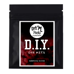 Lacrosse Unlimited DYE'M Packs - Basic -Lacrosse Unlimited Shop maroon dye 1