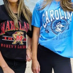 Lacrosse Unlimited UNC Women's Lacrosse Tee 7 Lacrosse Unlimited UNC Women's Lacrosse Tee -Lacrosse Unlimited Shop maryland carolina style pic 4