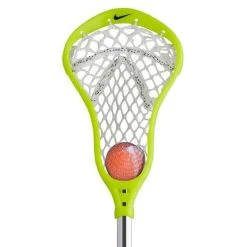 Nike Mini Lakota Fiddle Stick - Volt -Lacrosse Unlimited Shop nike lakota mini stick volt close