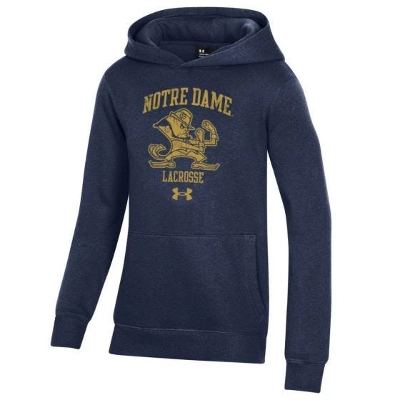 Under Armour Notre Dame Lacrosse Hoodie - Youth 3 Under Armour Notre Dame Lacrosse Hoodie - Youth