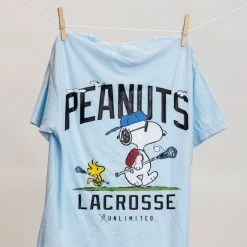 Lacrosse Unlimited Unltd X Peanuts Lacrosse Tee 2023 - Youth -Lacrosse Unlimited Shop peanuts style 12 1