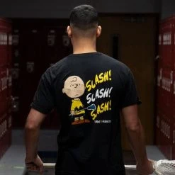 Lacrosse Unlimited Unltd X Peanuts Lacrosse Tee -Lacrosse Unlimited Shop peanuts style pic 1