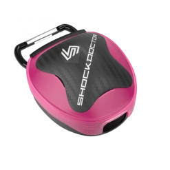 SHOCKDOCTOR Pink Mouthpiece Case