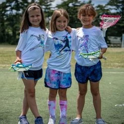 Lacrosse Unlimited Rebel Girls Black/Carolina Lacrosse Shorts -Lacrosse Unlimited Shop rebel short all style 4