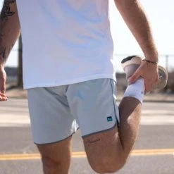 Lacrosse Unlimited Rek Lacrosse Shorts -Lacrosse Unlimited Shop rek short blue frost model 1 1