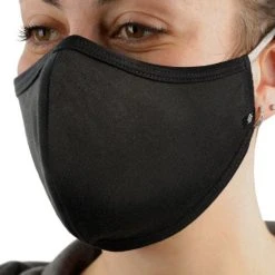 Stringking Cloth Face Mask - Black -Lacrosse Unlimited Shop sk mask 4