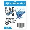 Lacrosse Unlimited UNLTD Dog Sticker Pack -Lacrosse Unlimited Shop sticker pack boys 1