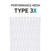 StringKing Type 3x Mesh 2 StringKing Type 3x Mesh -Lacrosse Unlimited Shop string king 3x mesh white