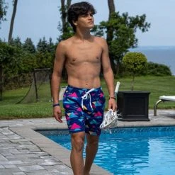 Lacrosse Unlimited Swim Dodge 80's Lacrosse Shorts -Lacrosse Unlimited Shop swim dodge 80s style pic 1