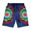 Lacrosse Unlimited Navy Tie Dye Lacrosse Shorts 2 Lacrosse Unlimited Navy Tie Dye Lacrosse Shorts -Lacrosse Unlimited Shop tie dye front