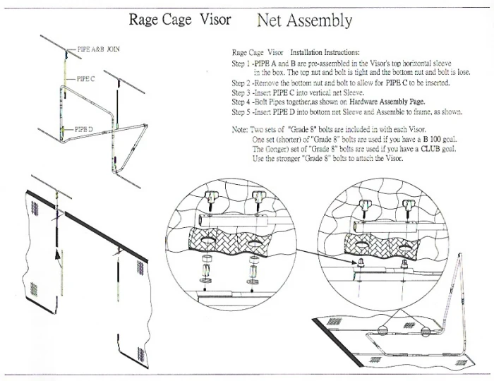 Rage Cage Visor Barrier 4 Rage Cage Visor Barrier - Image 2