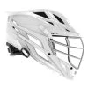 Cascade XRS Youth Lacrosse Helmet (White Shell/Chrome Facemask) -Lacrosse Unlimited Shop xrs youth helmet stock